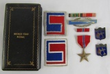 Named WW2 69TH Division Bronze Star Grouping