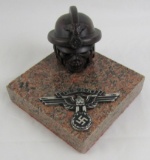 NSKK Desk Sculpture-Solid Granite Base-Modern Item For War Room Display!