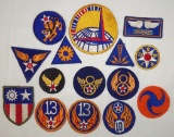 15 pcs. Misc. WW2 US Patch Grouping