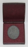 Silver Wound Badge With Issue Case-