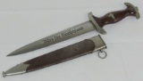 Early Ground Rohm SA Dagger With Scabbard-Anton Wingen Jr.