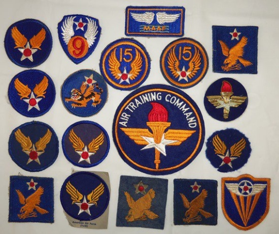 18 pcs. WWII US Army Air Corps Patches