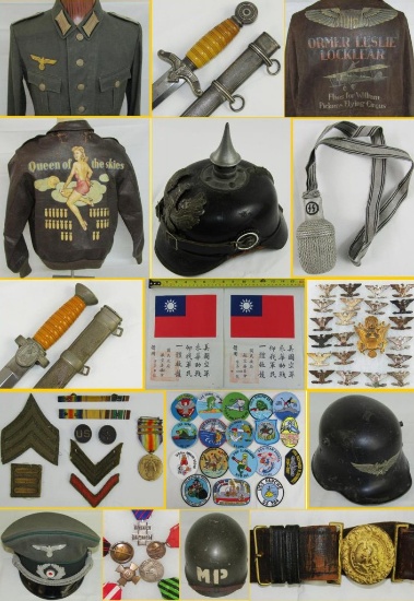 MILITARY COLLECTIBLES AUCTION 03-10-2018