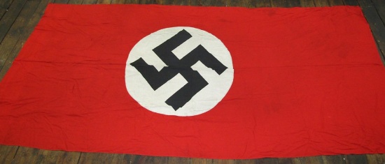 WW2 Nazi NSDAP Flag-Double Sided-Reinforced Corners -114" X 54"