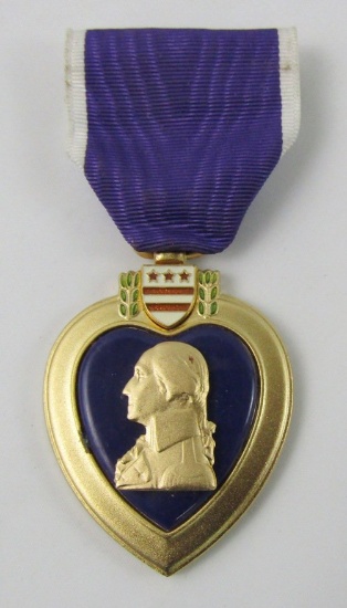 Vietnam War Period Name Engraved Purple Heart