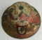 WW1 U.S. M1917/P17 Camo Painted Doughboy Helmet-79th Division Field artillery