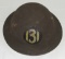 WWI U.S.  Soldier M1917/P17 Doughboy Helmet-131st Infantry Regiment