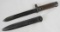 WW2 Italian M38 Mannlicher-Carcano Folding Bayonet