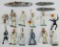 15pcs-Early Metal Toy Sailors/Tootsie Toy Ships