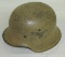 M42 Single Decal Luftwaffe Helmet With Liner-Tan Camo Finish