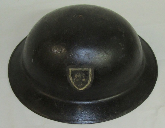WW1 U.S. Soldier M1917/P17 Doughboy Helmet-79th Division Insignia