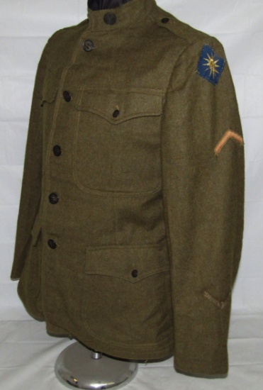 WW1 US 40th Infantry Division Enlisted Combat Medic Tunic