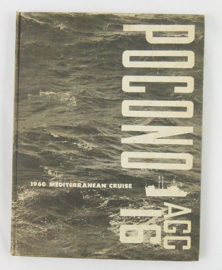 USS Pocono AGC-16 1960 Mediterranean Cruise Book