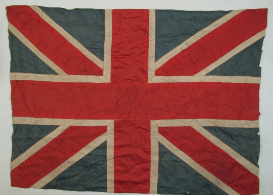 Early 1900's Multi Piece Silk British "Union Jack" Flag