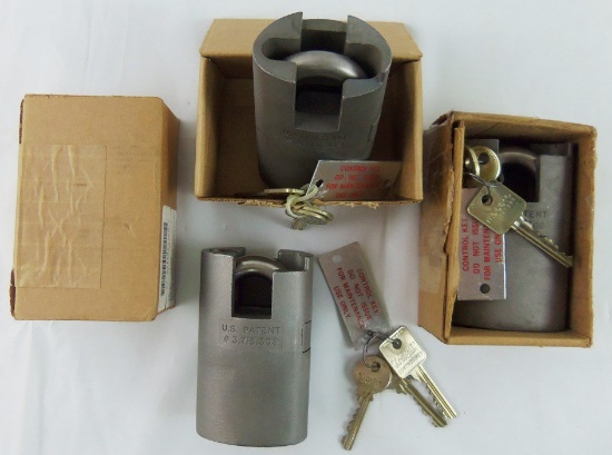 4pcs-US Military Heavy Duty Pad Locks