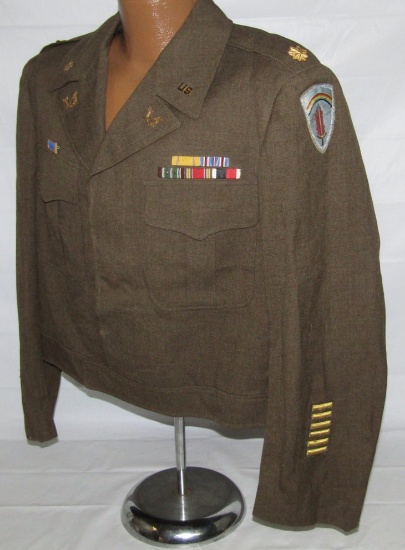 WW2 European Theater Occupation Ike Jacket-U.S. Officer Judge Advocate/Berlin District