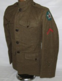 WW1 U.S. Soldier 2nd Division/23rd Infantry Supply Regt. Tunic For Enlisted