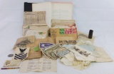 Rare! WWII 3rd Amphibious Force Doc/Letter/Photo/Diary Grouping-Battle Of Leyte Gulf-USS MT. OLYMPUS