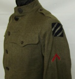 WW1 U.S. Enlisted Soldier 3rd Infantry Division Tunic With Pants