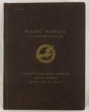 Rare Restricted B-24 Hard Cover Flight Manual