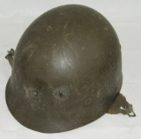 Late WWII Period US Airborne Paratrooper M1 Helmet Liner -Westinghouse