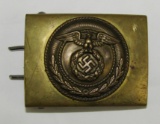 Early SA Mann Brass Belt Buckle