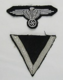 2pcs-Dachau Waffen SS Arm Eagle/Sleeve Stripe