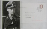 Waffen SS KVK Recipient OberSturmfuhrer Willy Hein Signed Photo