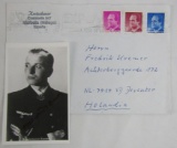 Nazi Kriegsmarine KVK/Oak Leaves/Swords Recipient Uboat Captain Otto Kretschmer Signed Photo
