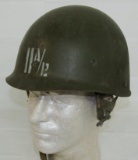 WW2 Period US Paratrooper M1 Para Helmet Jump Liner-11th Airborne-Westinghouse