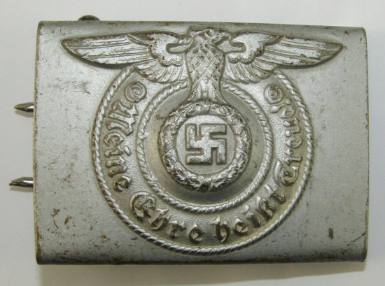 Waffen SS Buckle For Enlisted-Scarce Type I By Assmann RZM 155/40 SS