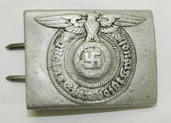 WW2 Waffen SS Combat Buckle For Enlisted-RZM 822/37 SS