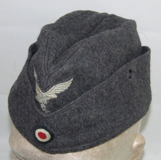 WW2 Luftwaffe Overseas Cap For Enlisted