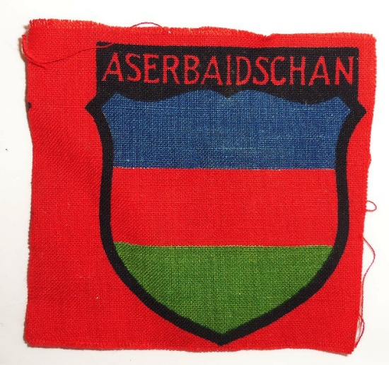 3rd Pattern Aserbaijani Volunteers Sleeve Shield
