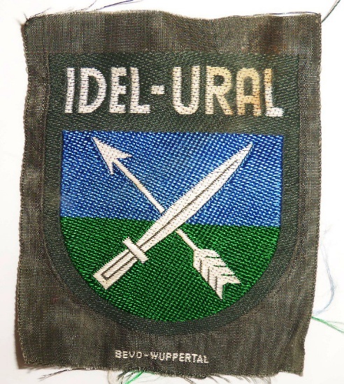 2nd Pattern Volga Tartars Volunteers In The Waffen SS Arm Shield