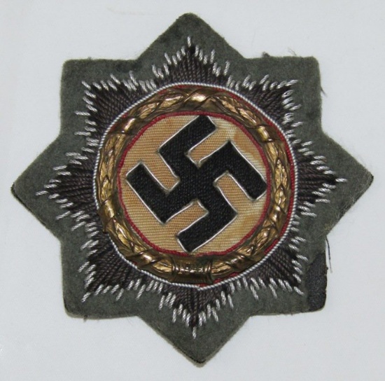 WW2 German Cross In Gold (DKIG) Cloth Version