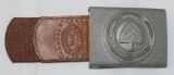 Minty WW2 RAD Enlisted Belt Buckle With Tab-Gustav Brehmer 1938