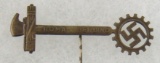 Roma-Berlino Italian Made Scarce Variant Stickpin