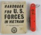 2 pcs. Vietnam War Handbook for US Forces and Paratrooper Automatic Knife