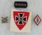 4pcs-Nazi Veterans Association Pins/Patch