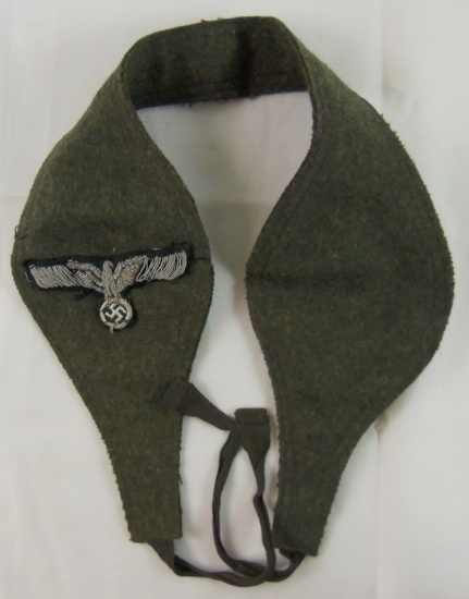Unusual Field Made Wool Ear Muffs For Officer?