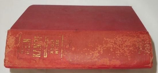 1939 Edition Mein Kampf In English