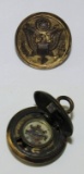 Extremely Rare WW2 U.S. Escape Compass Tunic Button