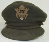 Rare WW2 WAC Cloth Officer's Service Cap (HG-57)