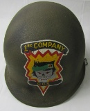 Vietnam War 5th SF Grp. MACV-SOG 1st Co. CCS M1 Helmet With Liner (HG-3)