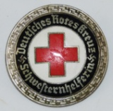 WW2 DRK (German Red Cross) Senior Nurse's Helper Badge