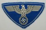 Scarce Postschutz Sports Shirt Insignia