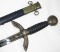 WW2 German Luftwaffe Officer's Early Model Sword-Named-W/Distrib. Stamp/Eickhorn