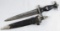 WW2 SS EM/NCO  Dagger With Vertical Hanger