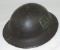 WW1 US Soldier M1917/P17 Doughboy Helmet With 80th Division/Corporal Rank Insignia (HG-23)